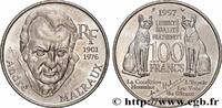 FRANKREICH 100 francs Malraux FUNFTE FRANZOSISCHE REPUBLIK 1997 (30,95mm, 15,07g, 6h) -