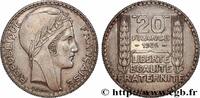 FRANKREICH 20 francs Turin DRITTE FRANZOSISCHE REPUBLIK 1936 (35mm, 19,97g, 6h) -