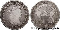 ÉTATS-UNIS D'AMÉRIQUE 1/2 Dollar Draped Bust ÉTATS-UNIS D'AMÉRIQUE 1807 (32,5mm, 13,10g, 6h) -