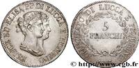 ITALIEN - FÜRSTENTUM LUCQUES UND PIOMBINO - FÉLIX 5 Franchi ITALIEN - FÜRSTENTUM LUCQUES UND PIOMBINO - FÉLIX BACCIOCHI AND ELISA BONAPARTE Florence 1807 (38mm, 25,00g, 6h) -