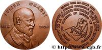 FRANKREICH Médaille, Julien Guadet ARCHITECTURE ET ARCHITECTES Monnaie de Paris 1982 (67,5mm, 178,96g, 12h) -