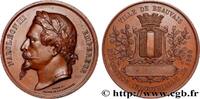 FRANKREICH Médaille, Exposition industrielle EXPOSITIONS 60 - Beauvais 1869 (50,5mm, 57,83g, 12h) -