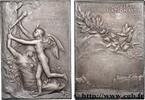 FRANKREICH Plaquette, Exposition Universelle Internationale EXPOSITIONS UNIVERSELLES 75 - Paris 1900 (51mm, 38,57g, 12h) -