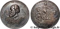 FRANKREICH Médaille d’argent, Exposition internationale colon EXPOSITIONS Pays-Bas, Amsterdam 1883 (69,5mm, 135,70g, 12h) -