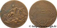 FRANKREICH Médaille, Automobile Club de France AUTOMOBILES ET VOITURES - PILOTES ET INVENTIONS 1895 (68mm, 136,27g, 12h) -