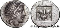 Hellenistic 2 (188 BC to 30 BC) Drachme plinthophore KARIEN - KARISCHE INSELN - RHODOS Rhodes, Carie c. 170-150 AC. (15,5mm, 3,01g, 12h) -