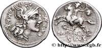 THE REPUBLIC (280 BC to 27 BC) Denier SERGIA Rome 116-115 AC. (19mm, 3,91g, 12h) -