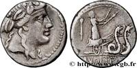THE REPUBLIC (280 BC to 27 BC) Denier VOLTEIA Rome 78 AC. (16,5mm, 3,69g, 6h) -