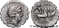 THE REPUBLIC (280 BC to 27 BC) Denier serratus NAEVIA Rome ou Italie 79 AC. (18mm, 3,28g, 5h) -