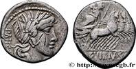 Denier 90 AC. THE REPUBLIC (280 BC to 27 BC) VIBIA Rome 90 AC. (17,5mm, 3,62g, 3h) SS