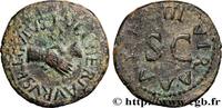 THE JULIO-CLAUDIANS (27 BC to 69 AD) Quadrans AUGUSTUS Rome 8 AC. (19mm, 2,94g, 12h) -