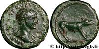 THE ANTONINES (96 AD to 192 AD) Quadrans TRAIANUS Rome 115 (16mm, 3,00g, 6h) -