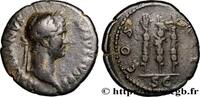 THE ANTONINES (96 AD to 192 AD) Quadrans HADRIANUS Rome 125-128 (17,5mm, 2,88g, 6h) -