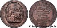 FRANKREICH Monneron de 5 sols au serment (An IV), 3e type REVOLUTION COINAGE Birmingham, Soho 1792 (39,5mm, 27,22g, 6h) -