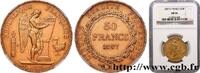 FRANKREICH 50 francs or Génie DRITTE FRANZOSISCHE REPUBLIK Paris 1887 (28mm, 16,13g, 6h) -