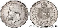 BRÉSIL - EMPIRE DU BRÉSIL - PIERRE II 2000 Reis BRÉSIL - EMPIRE DU BRÉSIL - PIERRE II 1887 (37mm, 25,47g, 6h) -
