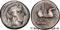 THE REPUBLIC (280 BC to 27 BC) Denier TITIA Rome 90 AC. (18mm, 3,59g, 2h) -