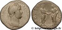 THE ANTONINES (96 AD to 192 AD) Sesterce HADRIANUS Rome 134 (31,5mm, 22,96g, 6h) -