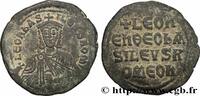 THE MACEDONIAN DYNASTY (867-1081) Follis LEO VI DER WEISE Constantinople 886 (27,5mm, 8,20g, 7h) -
