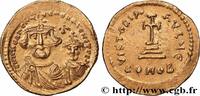 THE HERACLIUS DYNASTY (602-717) Solidus HERACLIUS und HERACLIUS CONSTANTINUS Constantinople 616-625 (21mm, 4,42g, 7h) -