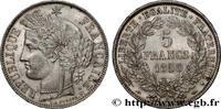FRANKREICH 5 francs Cérès, IIe République ZWEITE FRANZOSISCHE REPUBLIK Paris 1850 (37,23mm, 25,06g, 6h) -