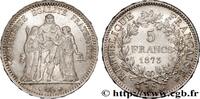 FRANKREICH 5 francs Hercule DRITTE FRANZOSISCHE REPUBLIK Paris 1873 (37mm, 24,95g, 6h) -