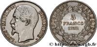 FRANKREICH 5 francs Louis-Napoléon, 1er type ZWEITE FRANZOSISCHE REPUBLIK Paris 1852 (37mm, 25,06g, 6h) -