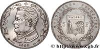 FRANKREICH Module de 5 francs, Thiers, frappe de souvenir DRITTE FRANZOSISCHE REPUBLIK Bruxelles 1872 (37mm, 25,05g, 6h) -