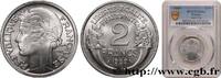FRANKREICH 2 francs Morlon, aluminium FUNFTE FRANZOSISCHE REPUBLIK 1959 (27mm, 2,20g, 6h) -