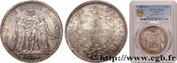 FRANKREICH 5 francs Hercule DRITTE FRANZOSISCHE REPUBLIK Paris 1877 (37mm, 25g, 6h) -