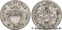 SCHWEIZ - KANTON FREIBURG 5 Batzen - Canton de Fribourg SCHWEIZ - KANTON FREIBURG 1829 (25mm, 4,39g, 6h) -