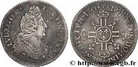 FRANKREICH Demi-écu aux huit L, 2e type LOUIS XIV THE SUN KING Paris 1704 (35,5mm, 13,28g, 6h) -