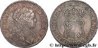 FRANKREICH Écu dit de France-Navarre LOUIS XV THE WELL-BELOVED Rouen 1718 (37,5mm, 24,05g, 6h) -