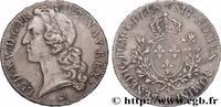 FRANKREICH Écu aux branches d’olivier, tête ceinte d’un bande LOUIS XV THE WELL-BELOVED Rouen 1743 (40,5mm, 28,91g, 6h) -