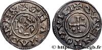 FRANKREICH Denier KARL DER KAHLE Quentovic s.m. (20mm, 1,77g, 9h) -