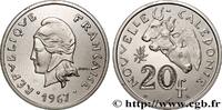 NEUKALEDONIEN Piéfort 20 Francs Pacifique NEUKALEDONIEN Paris 1967 (28,50mm, 23g, 6h) -