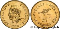 NEUE HEBRIDEN (VANUATU ab 1980) Essai de 5 Francs NEUE HEBRIDEN (VANUATU ab 1980) Paris 1970 (23,5mm, g, 6h) -