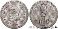 NEUE HEBRIDEN (VANUATU ab 1980) Essai de 100 Francs NEUE HEBRIDEN (VANUATU ab 1980) Paris 1966 (37,39mm, 25,02g, 6h) -