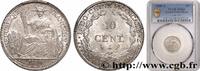 FRANZÖSISCHE-INDOCHINA 10 Centièmes FRANZÖSISCHE-INDOCHINA Paris 1930 (19mm, 2,70g, 6h) -