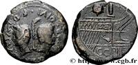 THE REPUBLIC (280 BC to 27 BC) Dupondius LUGDUNUM - LYONS - IULIUS CAESAR und OCTAVIANUS Lyon, Gaule c. 36 AC. (30,5mm, 20,04g, 1h) -
