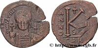 THE EMPIRE FROM ANASTASIUS TO MAURICE TIBERIUS (49 Demi-follis JUSTINIANUS I Carthage 539-540 (30,5mm, 12,57g, 7h) -