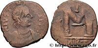 THE EMPIRE FROM ANASTASIUS TO MAURICE TIBERIUS (49 Follis JUSTINIANUS I Carthage 534-539 (26mm, 14,05g, 9h) -