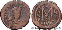 THE EMPIRE FROM ANASTASIUS TO MAURICE TIBERIUS (49 Follis MAURICIUS TIBERIUS Nicomédie 588-589 (28,5mm, 11,45g, 6h) -