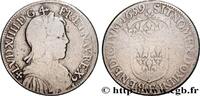 FRANKREICH Demi-écu, portrait à la mèche longue LOUIS XIV THE SUN KING Angers 1659 (32mm, 13,05g, 6h) -