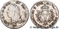 FRANKREICH Écu aux branches d’olivier, buste lauré LOUIS XV THE WELL-BELOVED Pau 1772 (42mm, 28,89g, 6h) -