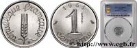 FRANKREICH Essai de 1 centime Épi FUNFTE FRANZOSISCHE REPUBLIK Paris 1961 (14,97mm, 1,65g, 6h) -