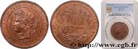 10 centimes Cérès 1877 FRANKREICH DRITTE FRANZOSISCHE REPUBLIK Paris 1877 (30,16mm, 10g, 6h) fST63