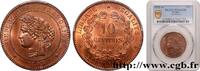 FRANKREICH 10 centimes Cérès DRITTE FRANZOSISCHE REPUBLIK Paris 1893 (30mm, 10g, 6h) fST64