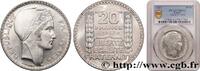 FRANKREICH 20 francs Turin DRITTE FRANZOSISCHE REPUBLIK 1937 (35mm, 20g, 6h) -