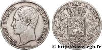 BELGIQUE - ROYAUME DE BELGIQUE - LÉOPOLD Ier 5 Francs tête nue BELGIQUE - ROYAUME DE BELGIQUE - LÉOPOLD Ier 1858 (37mm, 24,80g, 6h) -